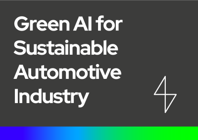 Green AI for Sustainable Automotive Industry